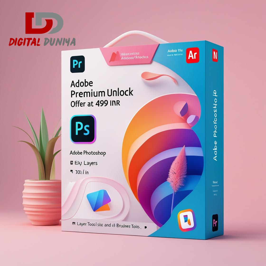 🎨 Adobe Premium – Unlock the Creative Universe for Just ₹499!