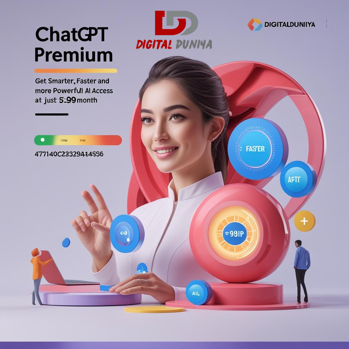 ChatGPT Premium – Get Smarter, Faster, and More Powerful AI Access at Just ₹599/month! 💡🤖