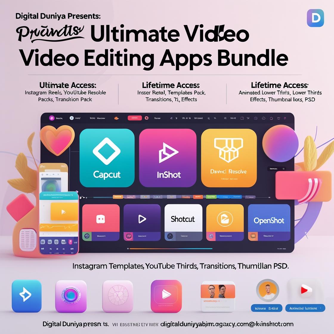 🎥 Ultimate Video Editing Apps Bundle