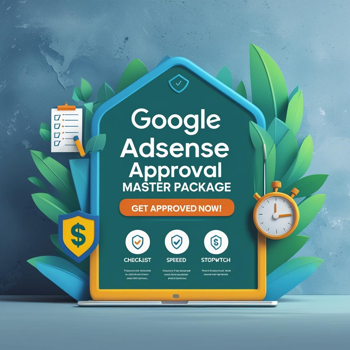 🏆 GOOGLE ADSENSE APPROVAL MASTER PACKAGE