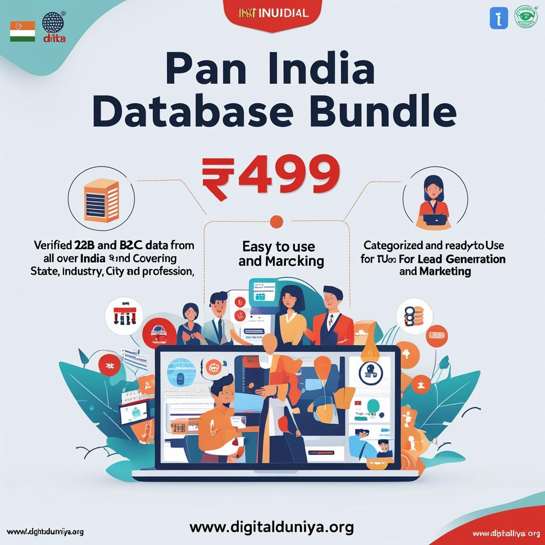 📊 Pan India Database Bundle – ₹499 Only