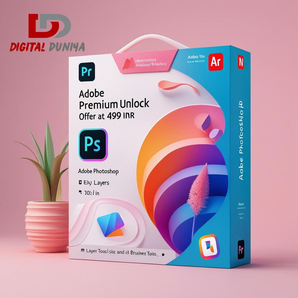 🎨 Adobe Premium – Unlock the Creative Universe for Just ₹499!