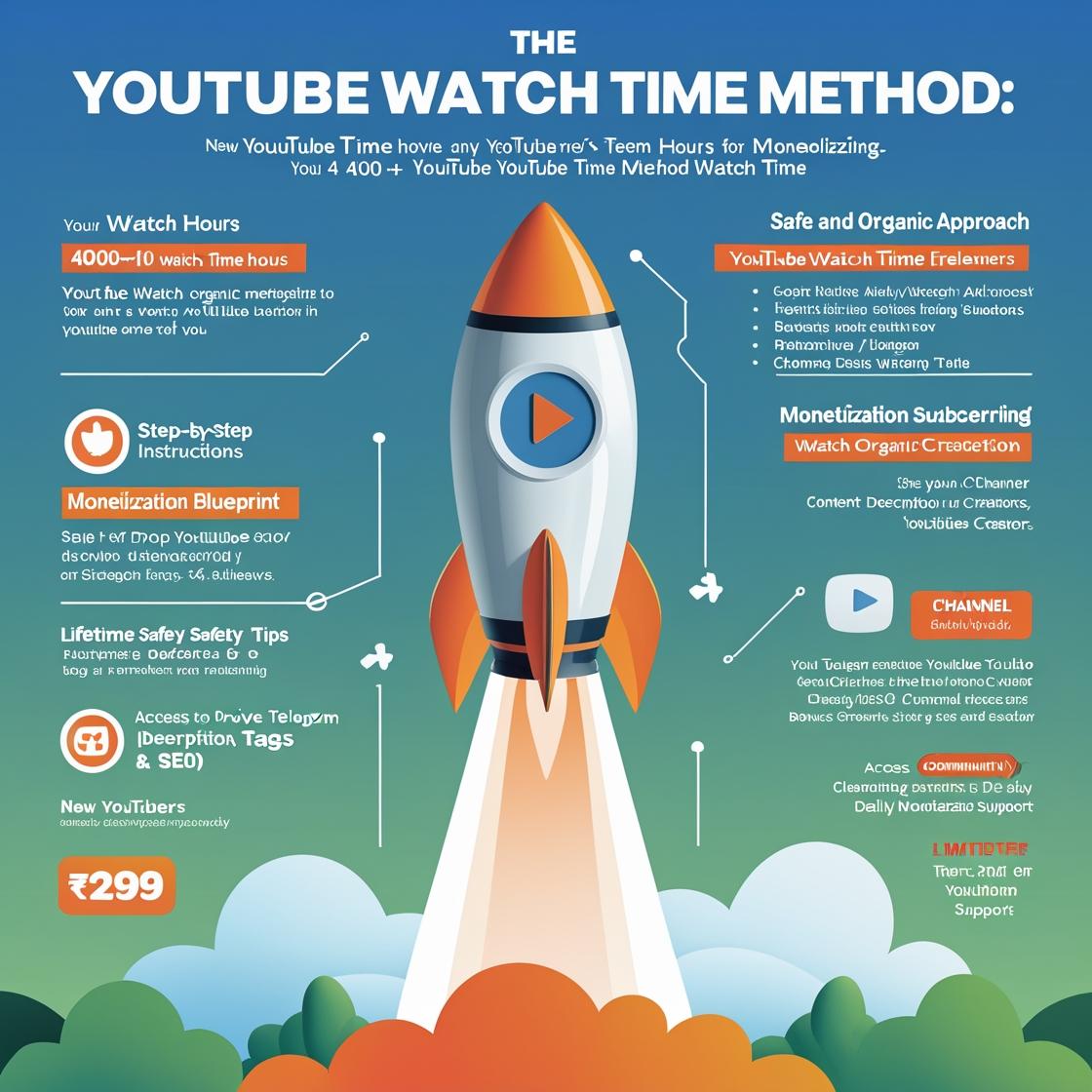 🚀 YouTube Non-Drop Watchtime Method 🔥
