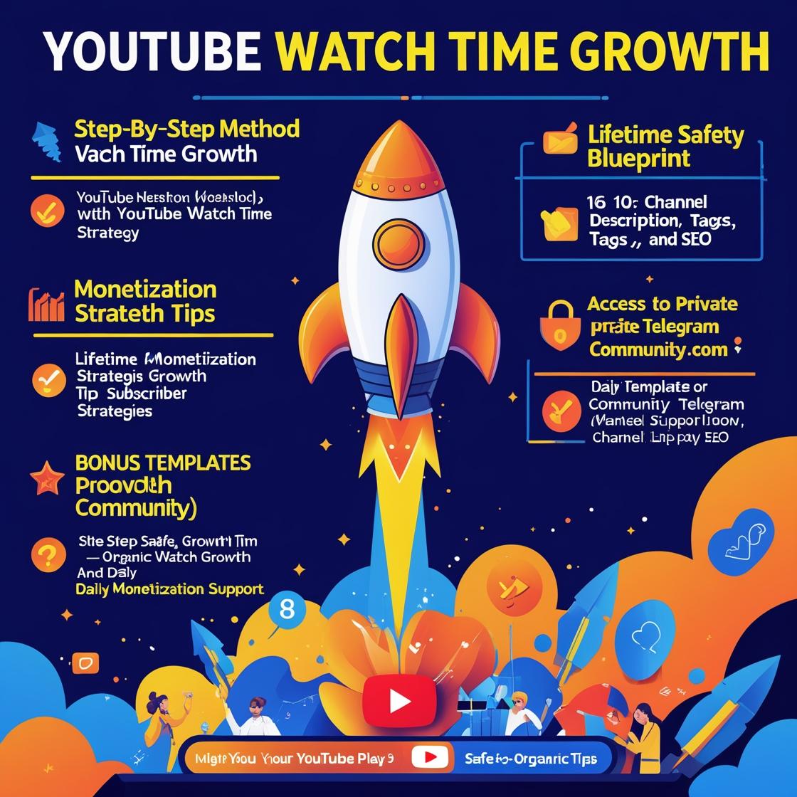 🚀 YouTube Non-Drop Watchtime Method 🔥
